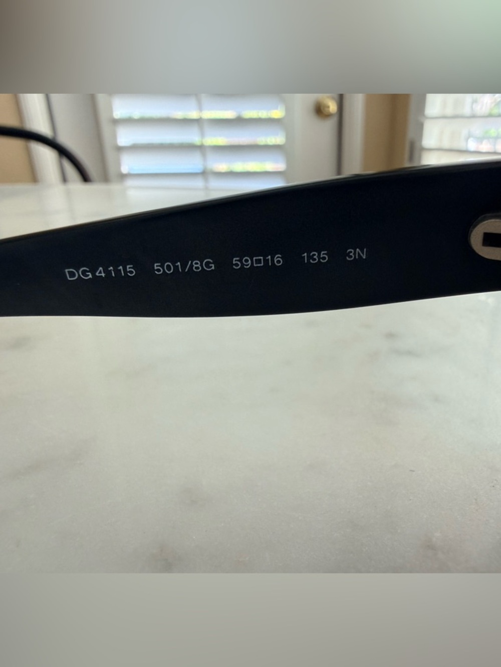 Dolce & Gabbana Black Oversized Gradient Lens Sunglasses - Picture 6 of 16
